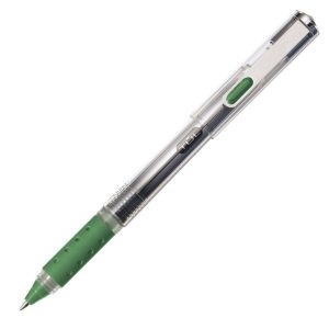 TUL RB1 Rollerball Pens, Medium Point, 0.7mm, Silver Barrel, Assorted Inks, Pack Of 4 Pens