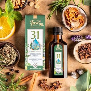 Original Swiss “Just” 31 Herbal Oil – Large Bottle – 75ml