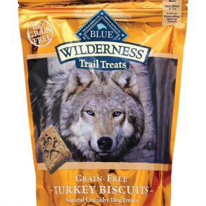 Blue Buffalo Blue Wilderness Turkey Biscuits Dog Grain Free Treats 1 pk 10 oz. – Case Of: 1; Each Pack Qty: 1
