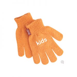 Kids Carrot Skrub’a Gloves – 1 Pair