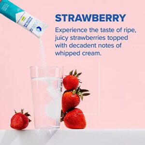 Liquid I.V. Hydration Multiplier – Strawberry – Hydration Powder Packets | Electrolyte Drink Mix | Easy Open Single-Serving Stick | Non-GMO | 16 Sticks